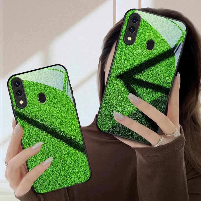 Glass cover with lively football pattern for Samsung Galaxy A20s 21s A22 A23 A24 A25 A26 A42 A50 A55 52s A56 A70 A71 72