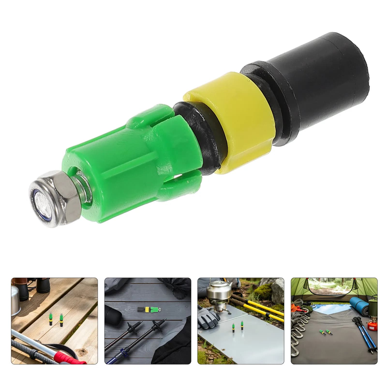 2 PCS Trekking Expansion Tube Internal Locks for Hiking Pole Accessories Cane Parts Stick Outdoor Walking