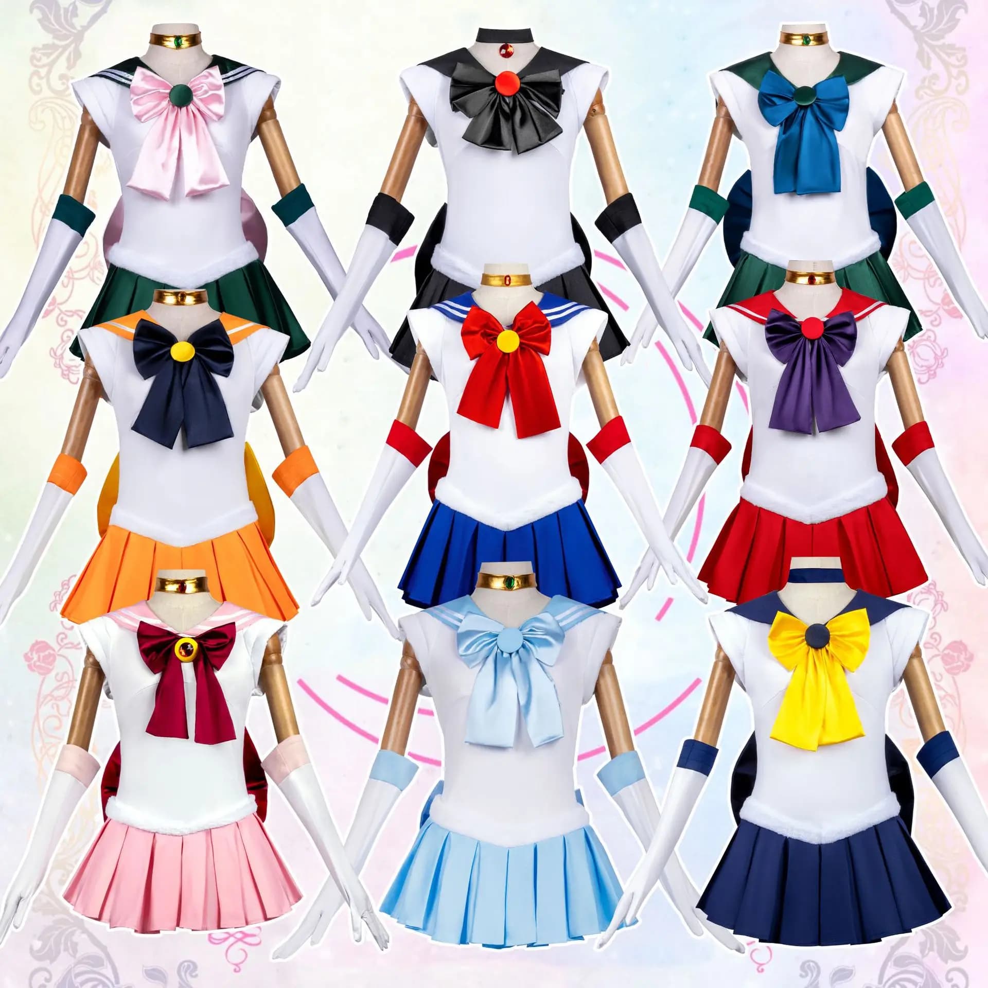 Japan Sailor Moon Cosplay Costume Moon Dress For Adult Fancy Halloween Fancy Sexy Carnival Costume Dress