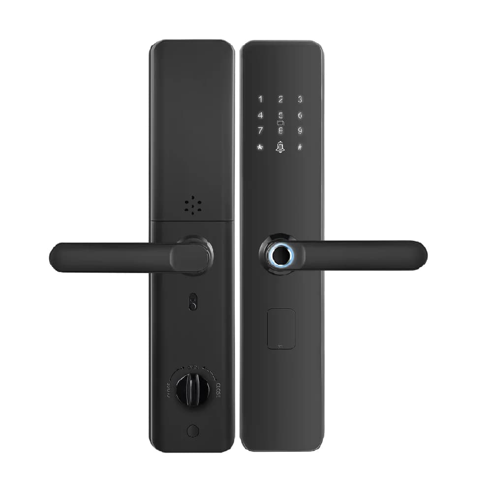6068 Smart Lock per porta in legno d'acciaio con chiave in alluminio Digital Cerraduras Inteligentes APP Ttclock per uso domestico Promozione di grandi vendite