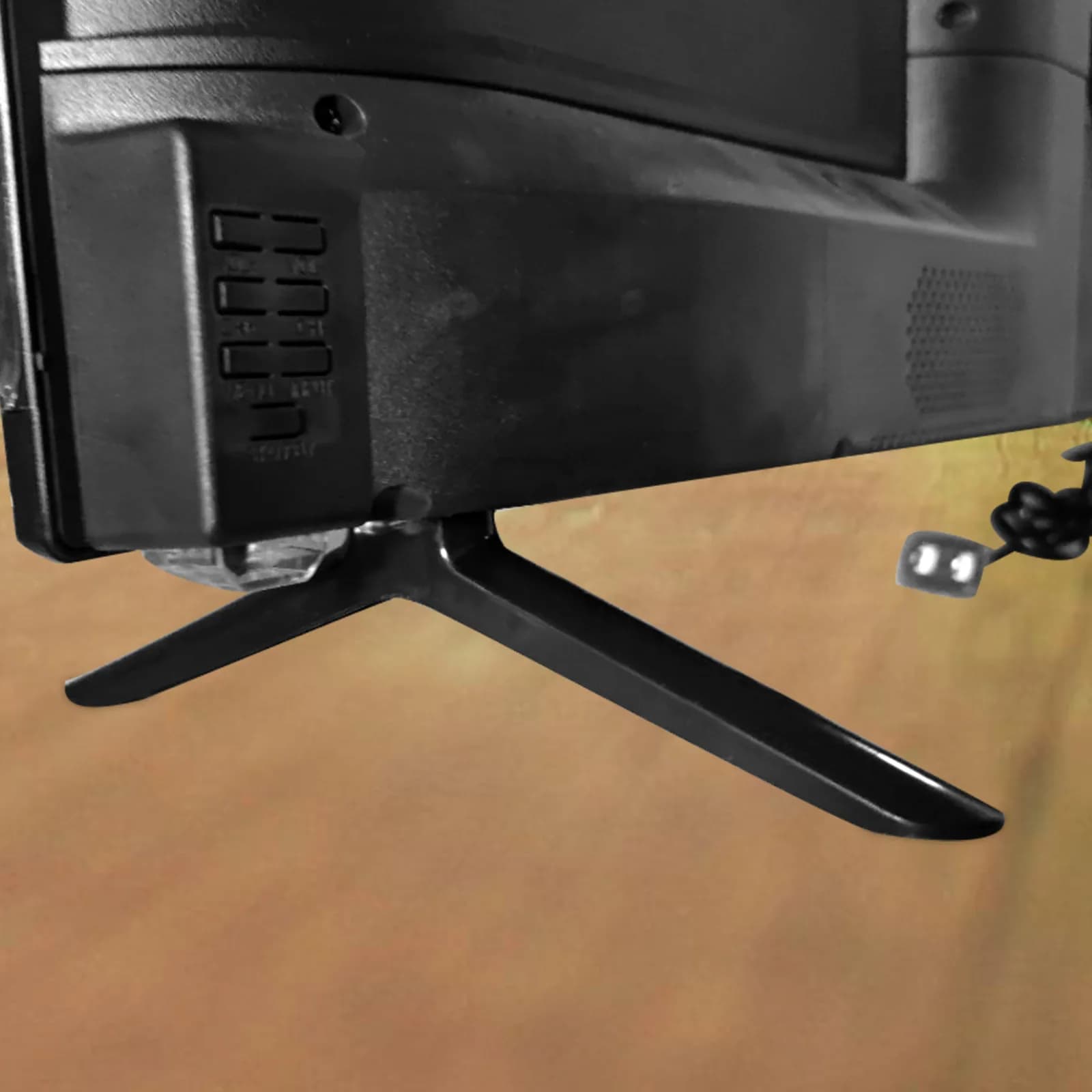 Supporto da tavolo universale con viti Sostituzione Smart TV Base da tavolo Piedistallo Gambe per soggiorno camera da letto