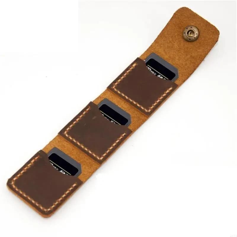 PU Leather Guitar Picks Organizers Pick Holder Case Guitar Picks Plectrums Bag