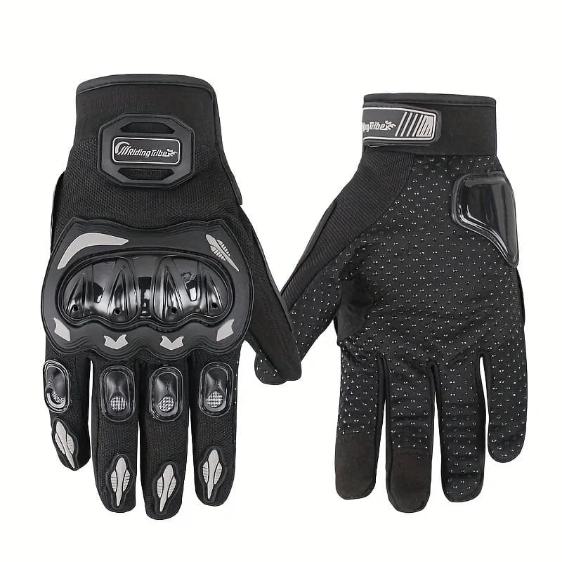 Motorcycle Gloves Anti Slip And Wear-resistant Protective Racing Cycling Tactical Combat Training All Finger Gloves