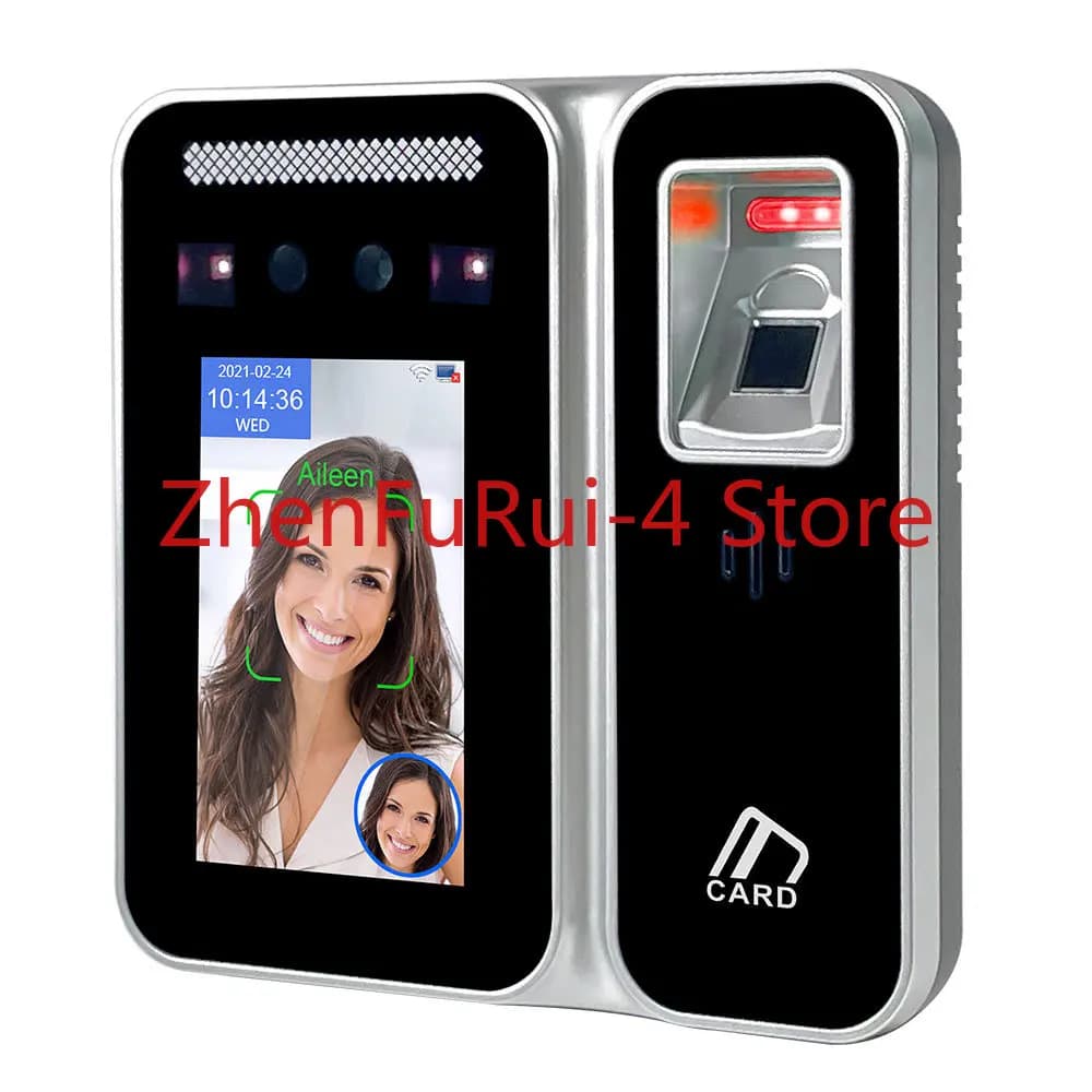 AI Face Time Presence Machine Biometria RFID NFC Card Sistema di controllo accessi con impronte digitali API SDK WiFi TCP/IP