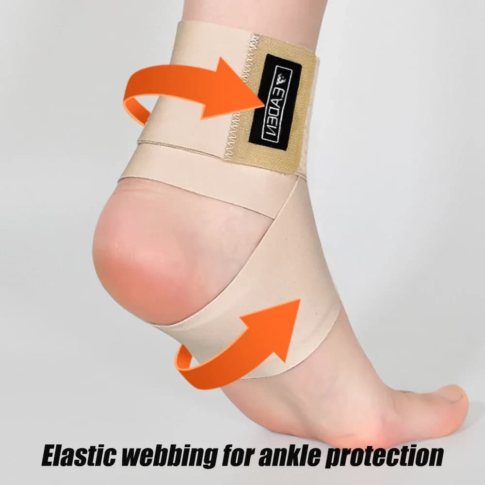 Supporto per Caviglia Unisex - Fascia di Sostegno per Piede e Caviglia per Distorsioni, Tutore per Tendine d'Achille