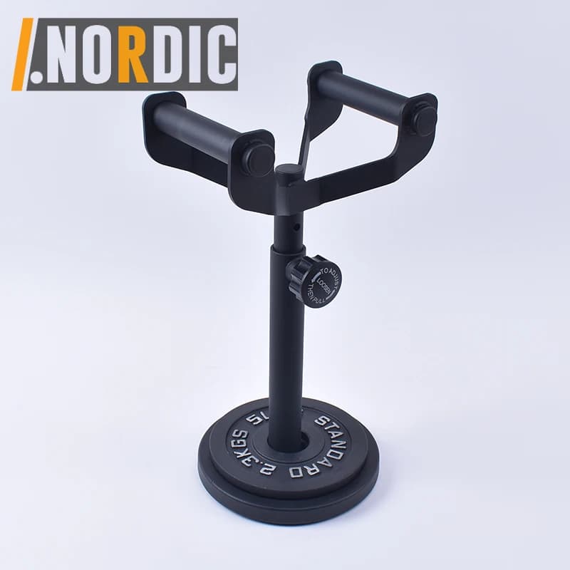 Adjustable Kettlebell Handle for Strength Training Kettlebells for Weight Plates - Home or Gym Workout- Ergonomic Design