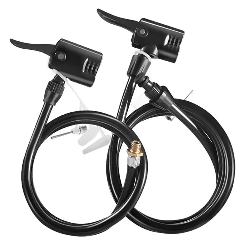 Bicycle Air Pump Extension Tube Pump Bicycle Hose Air Pump Connector Bike Air Pump Tire Inflator Nozzles Accessories