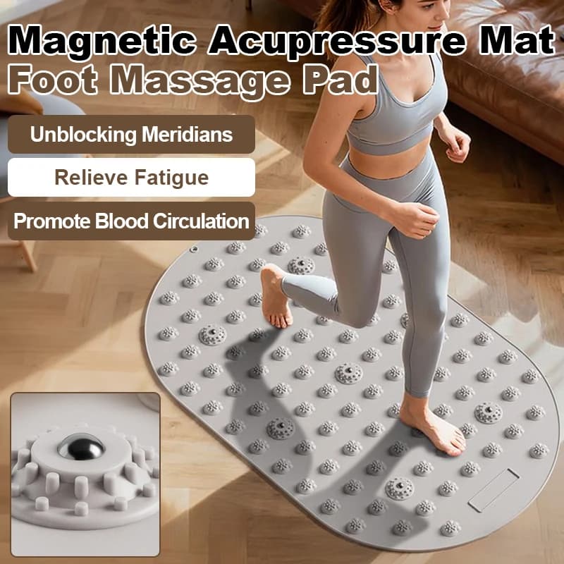 Training Mat, Yoga Accessories, Multifunctional Foot Massage Mat, Diameter 55cm, Creative Mat for Office and Home