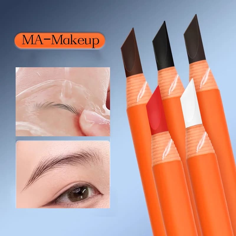 MA Ultra Fine Tension Eyebrow Pen With Waterproof Microblading Fog Shading Eyebrow Tattoo Tint Supplies For Permanent Makeup