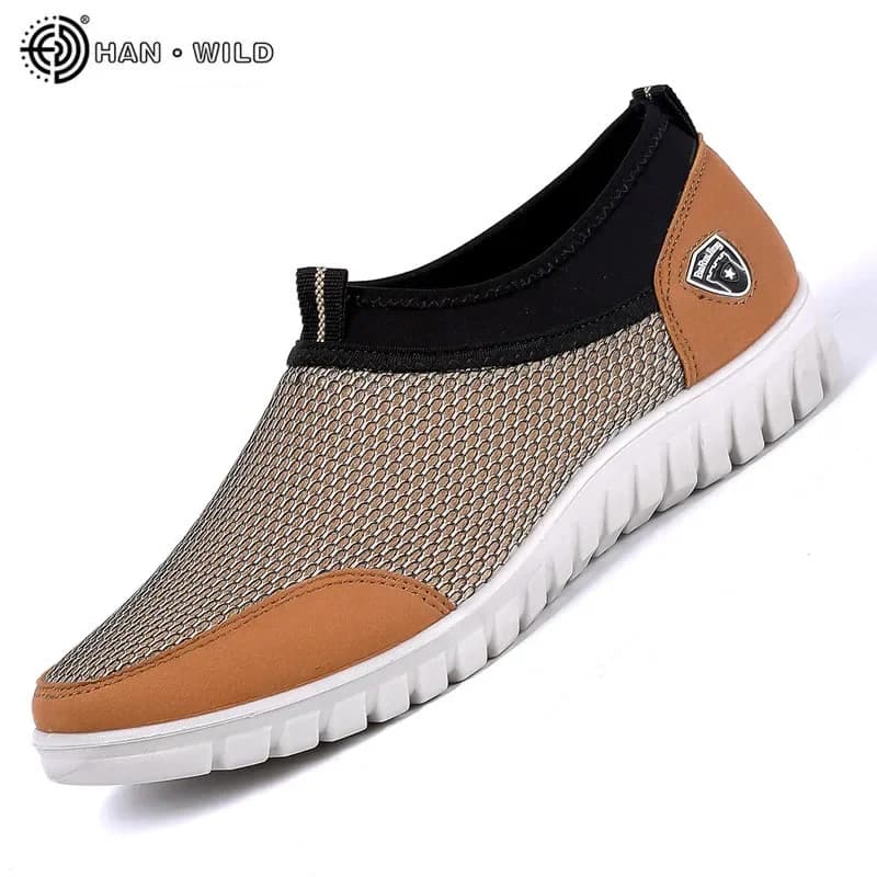 2023 Men's Summer Gymnastics Shoes Men's Casual Shoes Breathable Men's Shoes Slip-On Moccasins Gymnastics Casual Walking Shoes