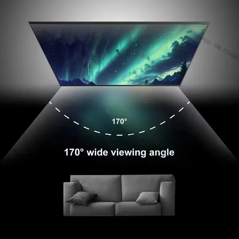 2026 Hot Sale Hotack Portable Foldable Light 80 Inch 4k Movie Projector Screen
