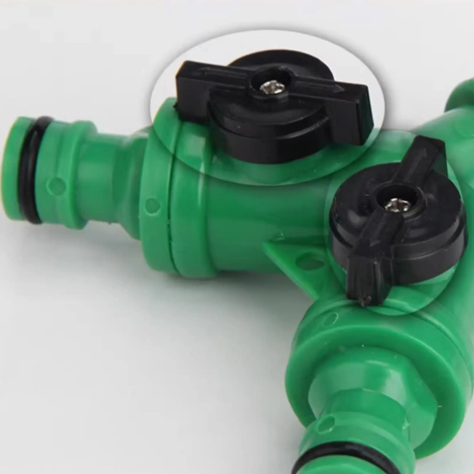 Garden Pipe Splitter for Y Shaped Water Faucet Adapter for Pool Filling Water Faucet Bridge Washing Garden Yarn