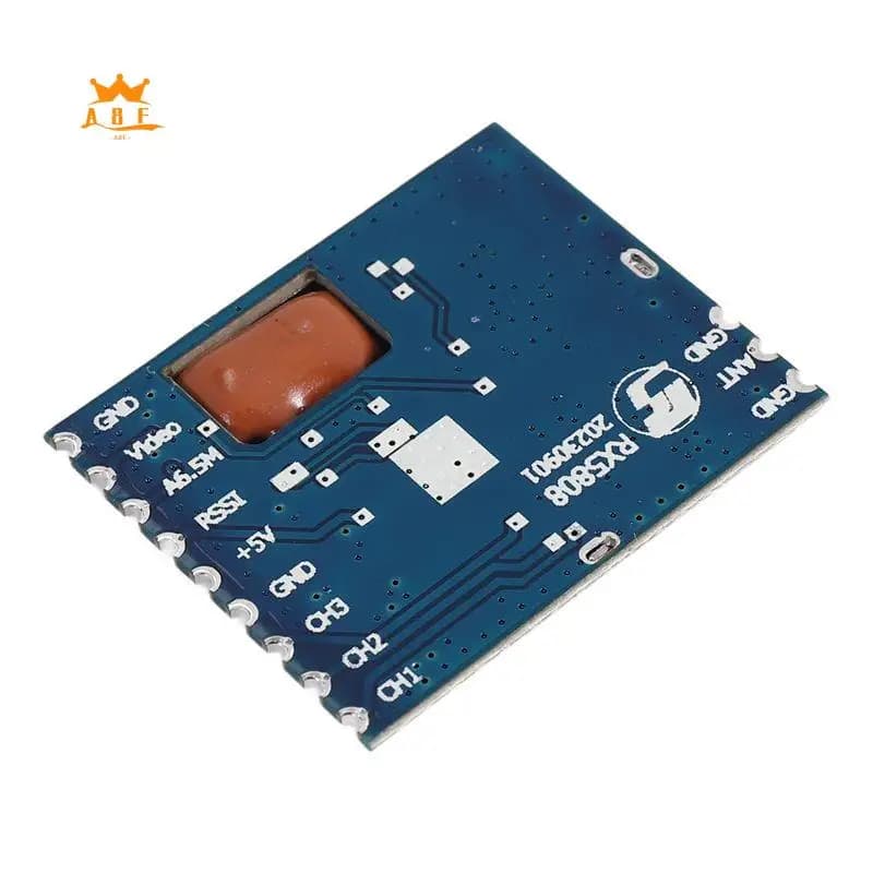 Modulo Ricevitore Audio Video Wireless Mini FPV A08E-5.8G RX5808 per Sistema FPV Elicottero RC Ricambi RC