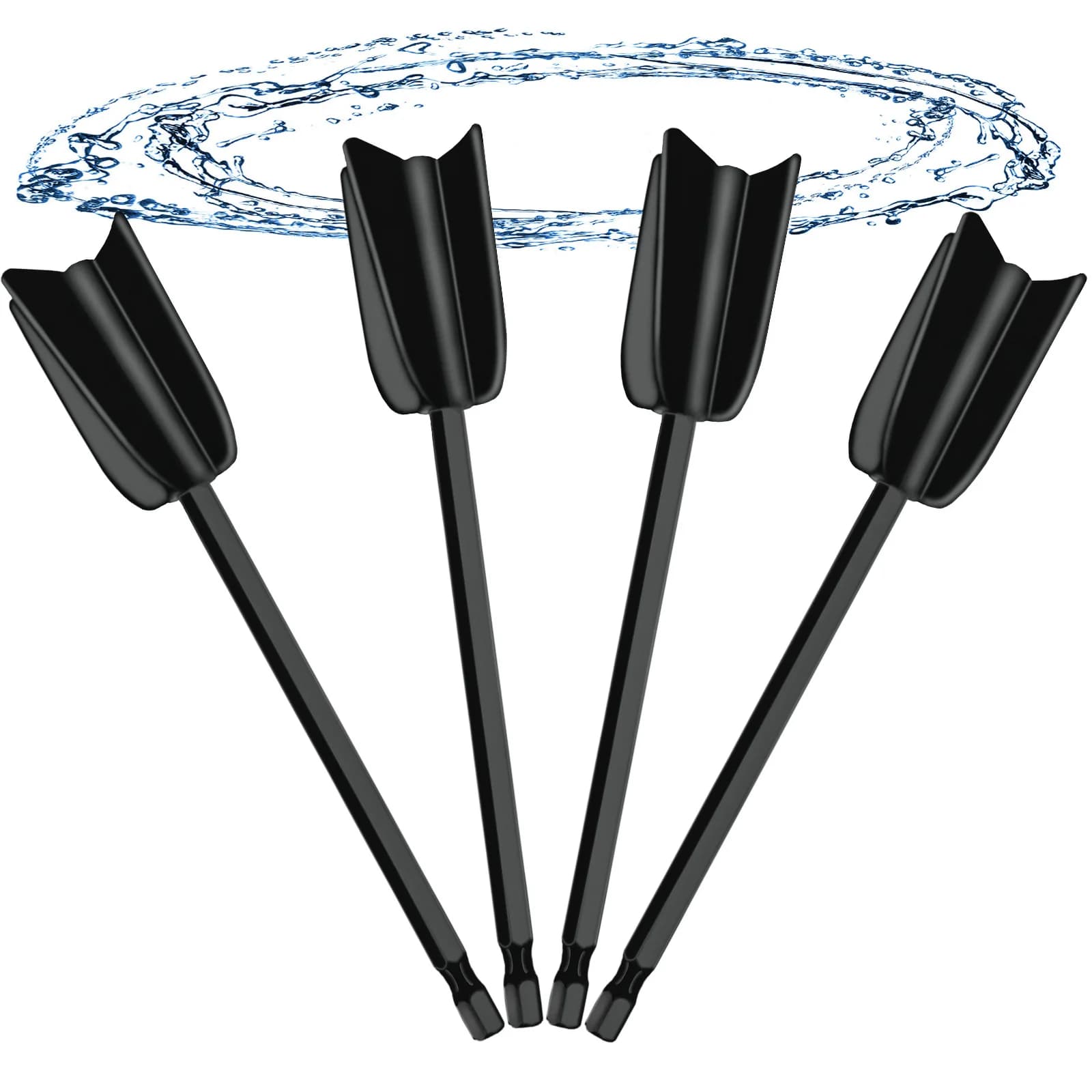 Stick di miscelazione epossidica vernice asta di agitazione stucco cemento vernice miscelatore attacco con mandrino per trapano per miscele resina epossidica lattice pittura ad olio