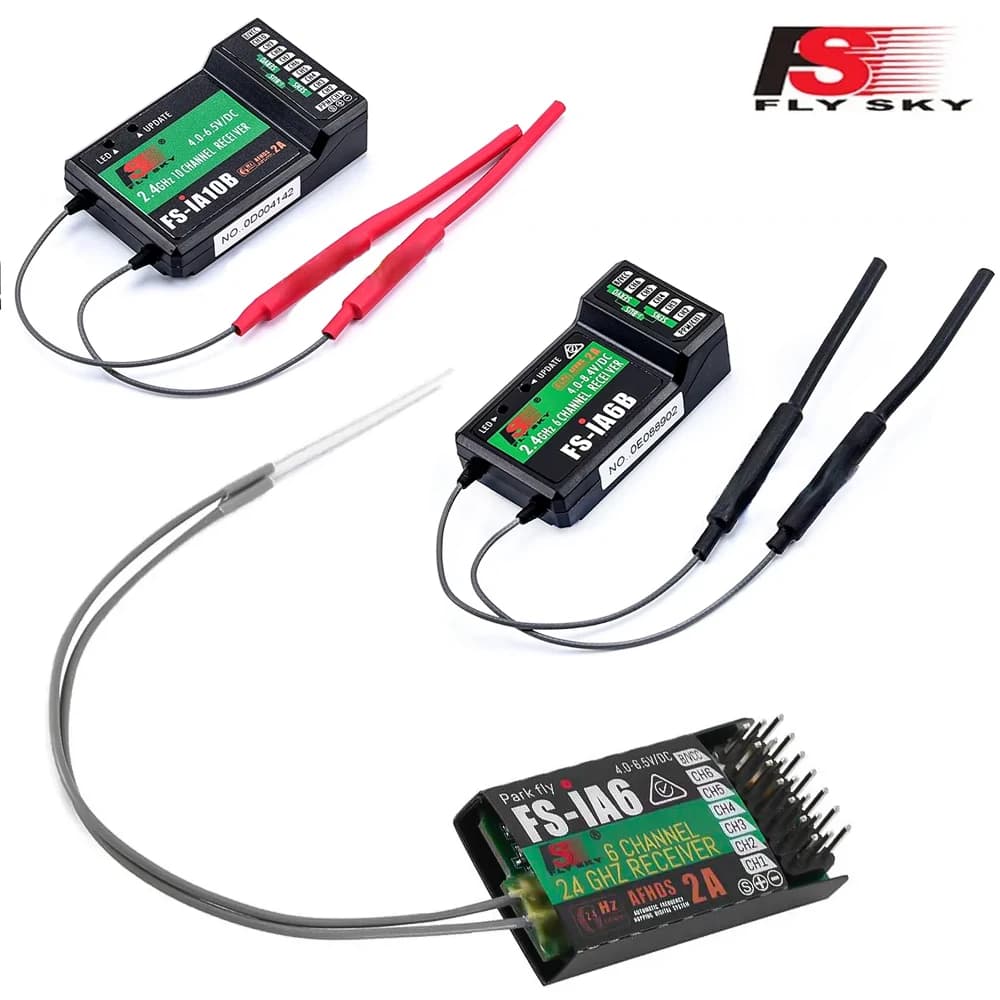 Flysky FS-IA10B FS-IA6B FS-IA6 FS-A8S FSA6 FSA3 FS-GR3E FS-GR3F 6-10 CH Ricevitore RC Uscita PPM con porta iBus per trasmettitore RC
