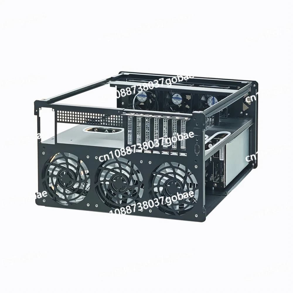 Chassis Server Industriale a 12 Bay Hot Swap con Supporto per Scheda Madre ATX, Case NAS per Archiviazione Dati di Rete e Controllo PC