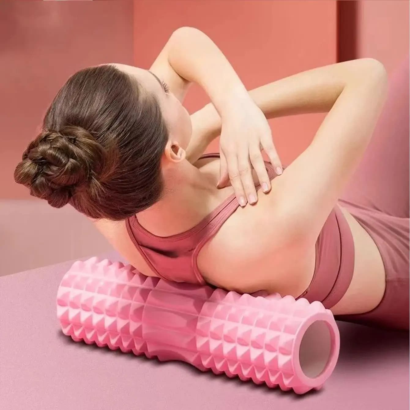 Foam Massage Roller 45/30cm, Fitness Equipment for Muscular Massage, Physiotherapy and Sport Rehabilitation