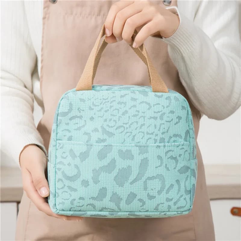 Nuova Borsa Termica 2026 con Motivo a Inchiostro, Borsa Porta Pranzo Bento, Borsa Frigo da Viaggio per Esterni, Borsa da Picnic, Borsa Pranzo