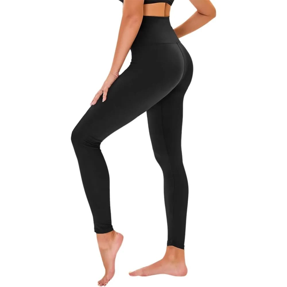 Leggings da donna a vita alta con tasche – Pantaloni opachi modellanti per yoga e allenamento