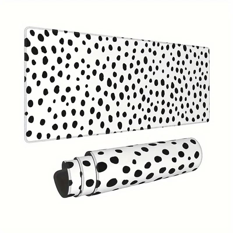 Smooth Mouse Pad Comfort Desk Mat Precision Cloth Surface Natural Rubber Base for Home Office PC Laptop Work Great Gift Idea for