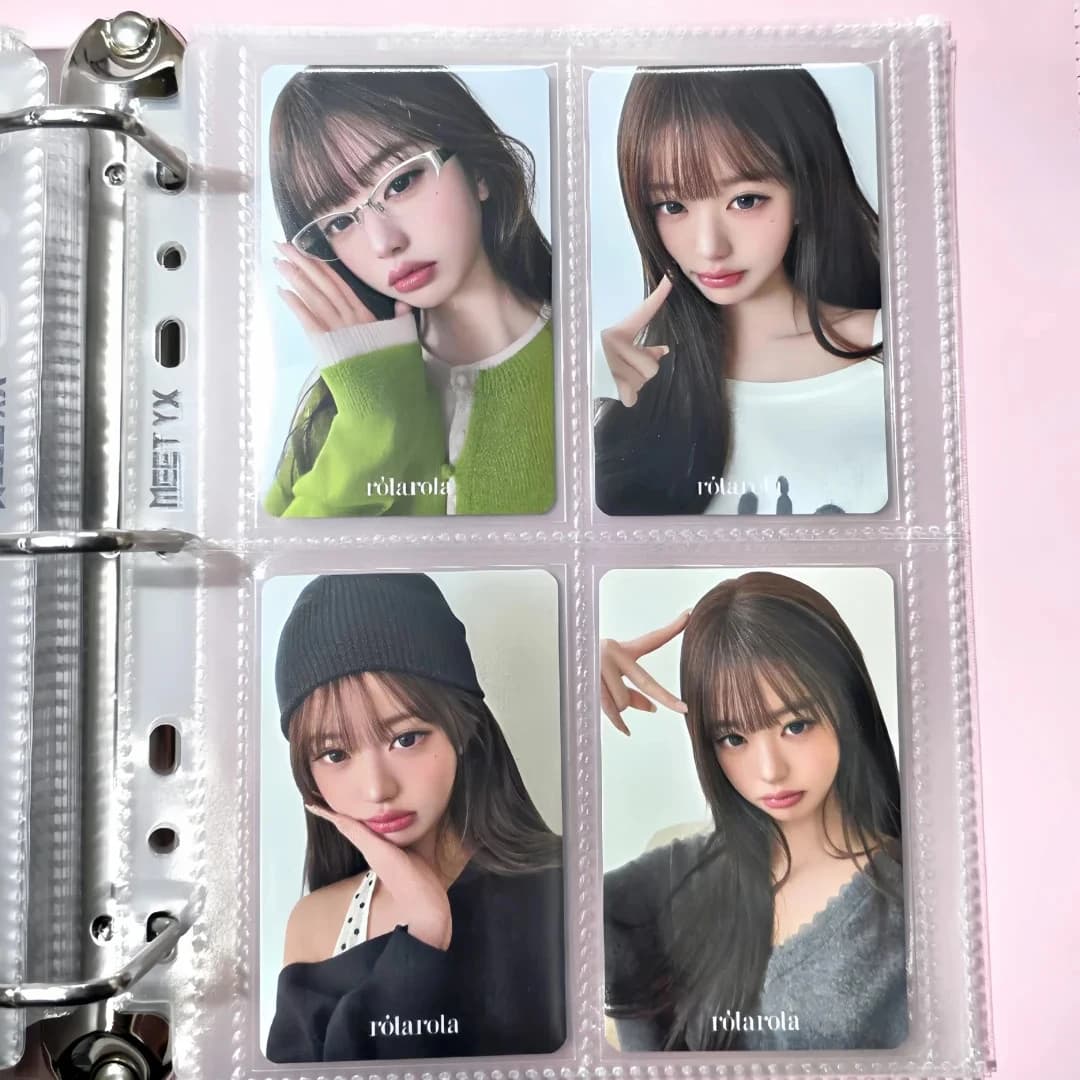 Korean Idol Portable Lomo Card Kpop Star Album Photocard Fans Collectible Trading Cards