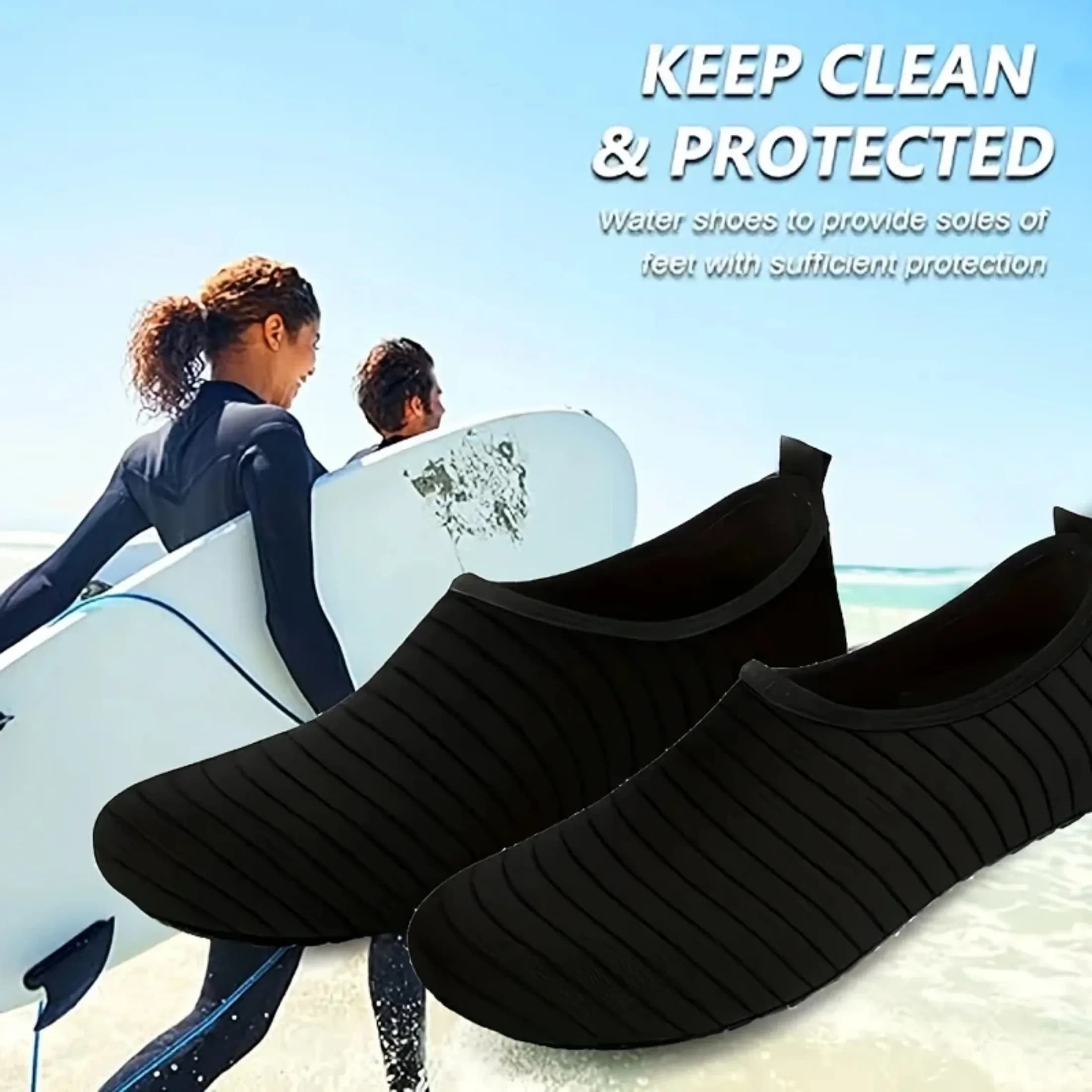 1 paio di calzini da donna a piedi nudi, scarpe da acqua, antiscivolo, ad asciugatura rapida, da uomo, da spiaggia, per sport acquatici