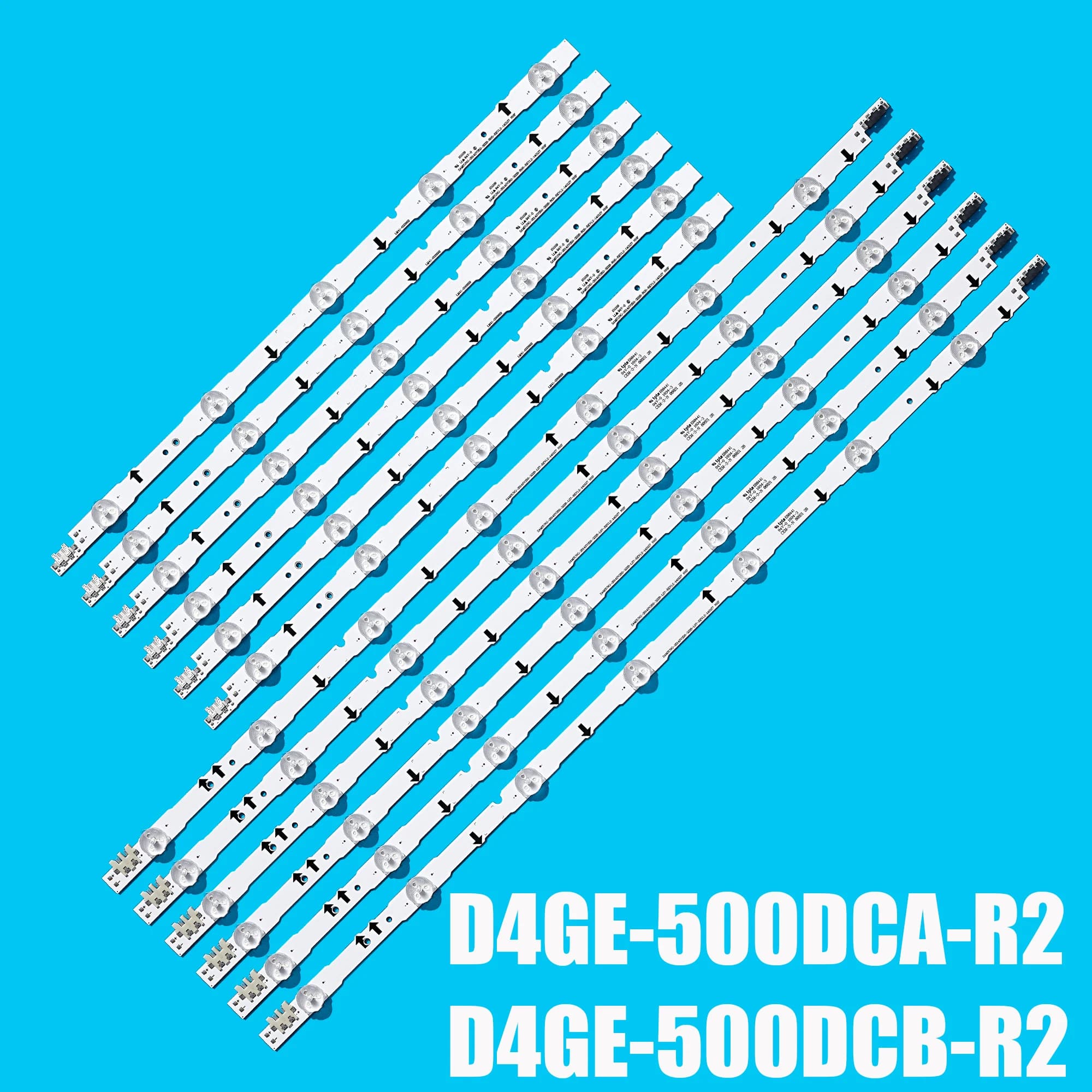 Striscia di retroilluminazione a LED per UE50H6275SU UE50H6200AK UE50H6200AW UE50H6400AK UE50H6290 UN50J5350 UN50H6350 UN50J5300AG UA50J5100AR