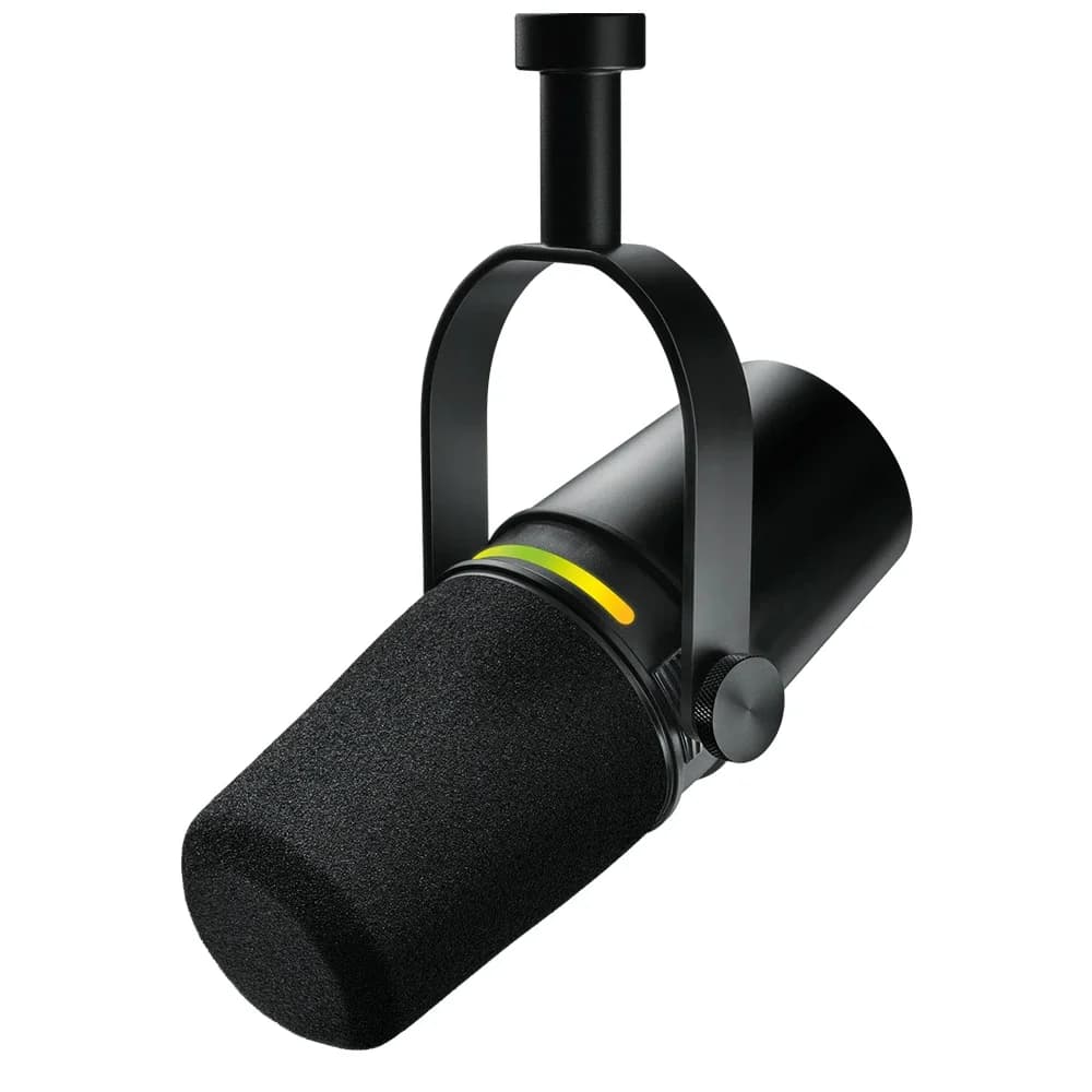 2026/MV7+ USB/XLR Hybrid Dynamic Microphone with Touch Controls, Built-in DSP App Compatibility for Podcasting and Streaming