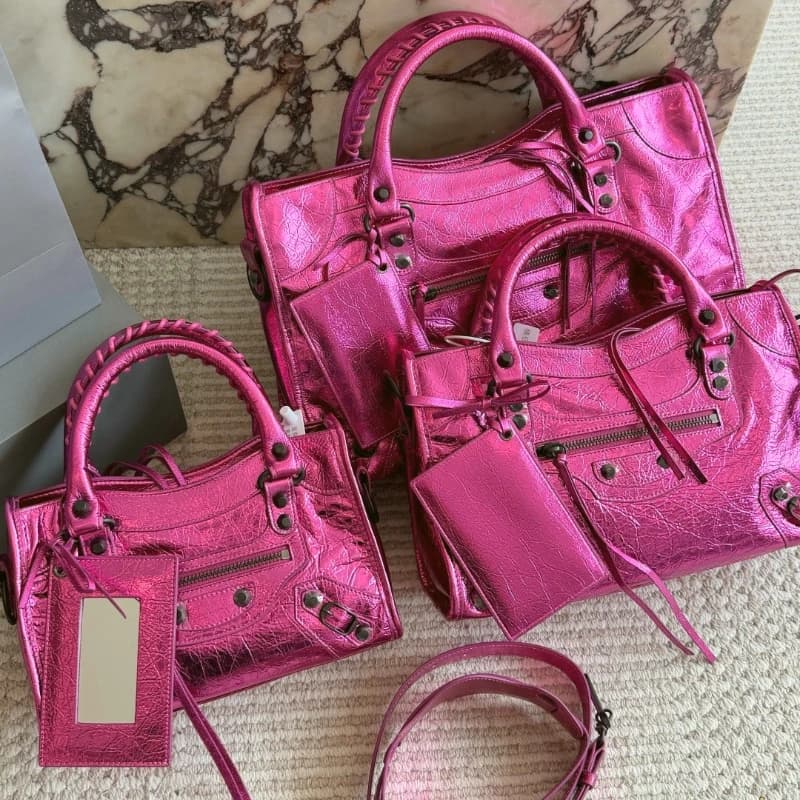 New Classic Motorcycle Bag Women High End Fashion Genuine Leather Underarm Shoulder Crossbody Handbag Retro Rivet Detachable Strap Daily Commuter Bag