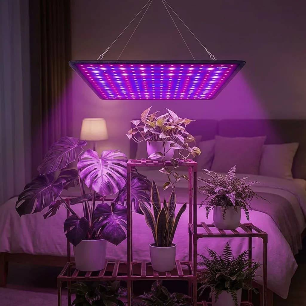 Hanging Plant Lamp - Seed Growing Lights, Vegetals and Flowers, Growing Lamp Bedroom Plants, Living Room, Serra