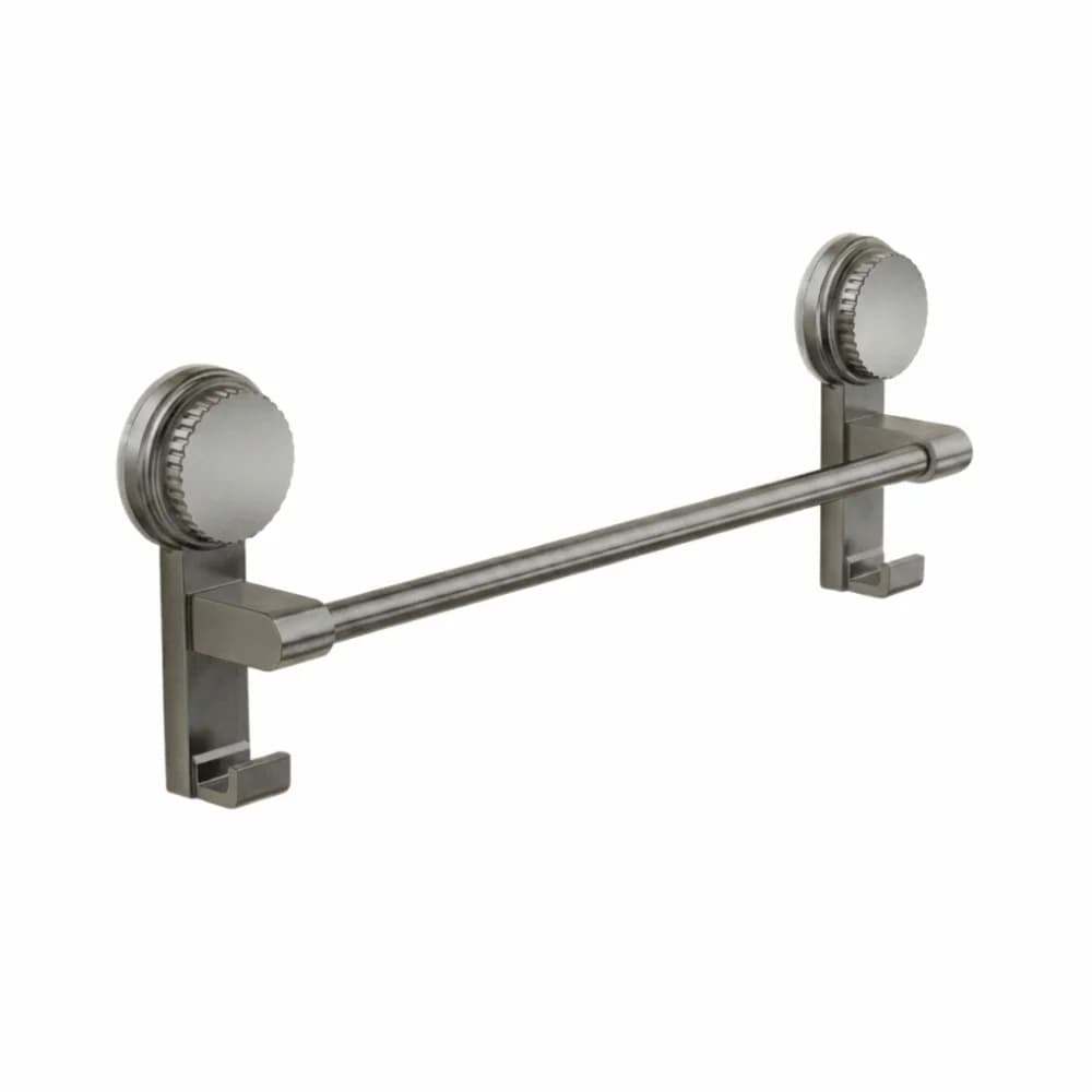 Suction Cup Style Towel Storage Rack No-Drill Single/Double Bar Towel Bar Multi-functional Wall-Mounted Storage Shelf Apartment