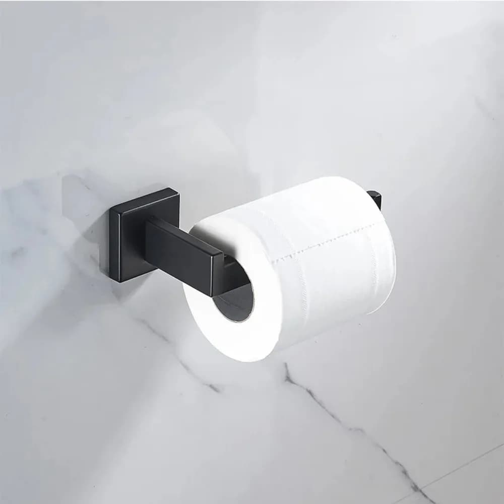 Portarotolo da Parete in Acciaio Inossidabile per Carta Igienica e Asciugamani, Dispenser per Rotoli di Carta, Accessori per Bagno e Cucina