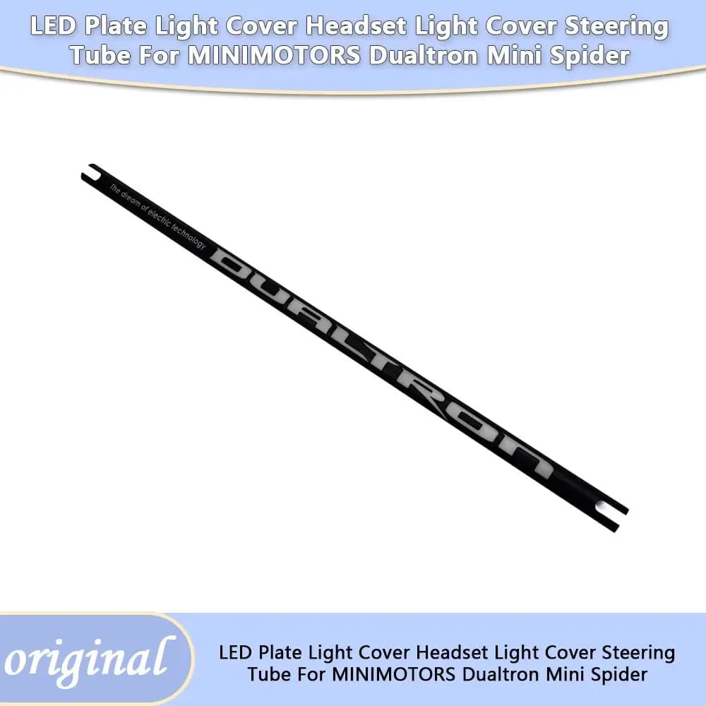 LED Plate Light Cover Steering Tube 51cm For MINIMOTORS Dualtron Mini Spider Eagle Ultra 2 3 Compact Electric Scooter Spare Part