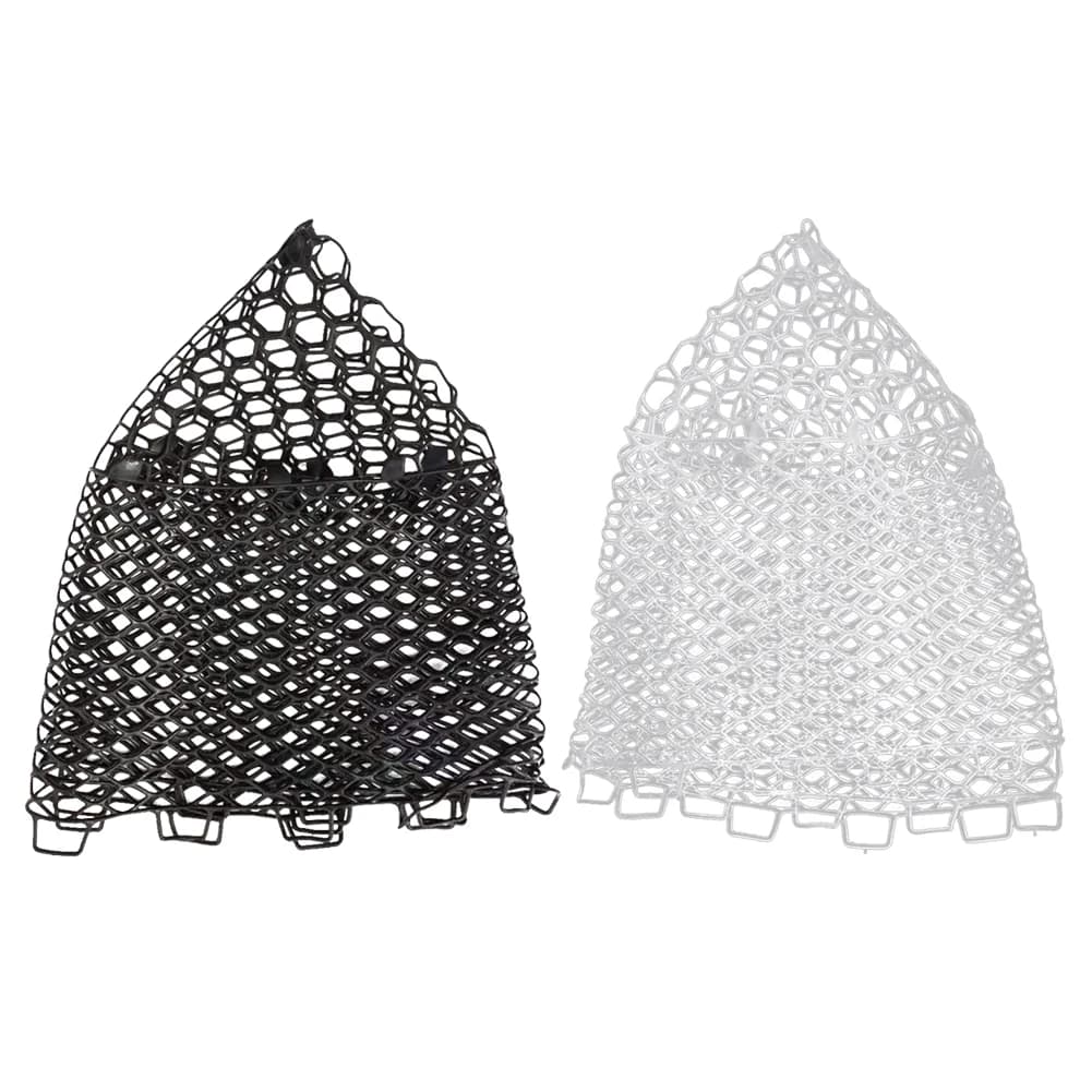 Rete di Ricambio per Guadino 32/40/55cm, Rete da Pesca Portatile Pieghevole per Trote, per Acqua Dolce e Salata