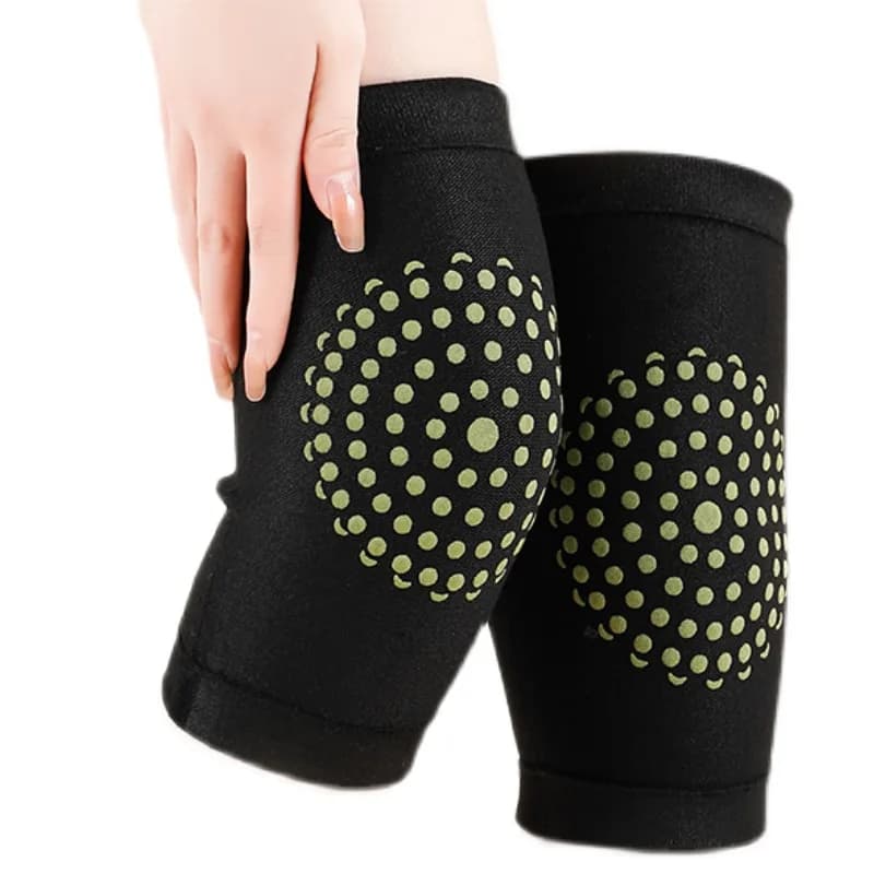Mugwort Thin Invisible Knee Pads Warm Knee Sleeves for Men Women, Joint Warmth Protector for Elderly Cold Leg Relief