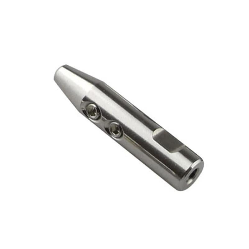 A2UC 3 mm 4 mm 5 mm da 6 mm con corda filo 316 in acciaio inossidabile per rasatura del cavo terminale senza punto