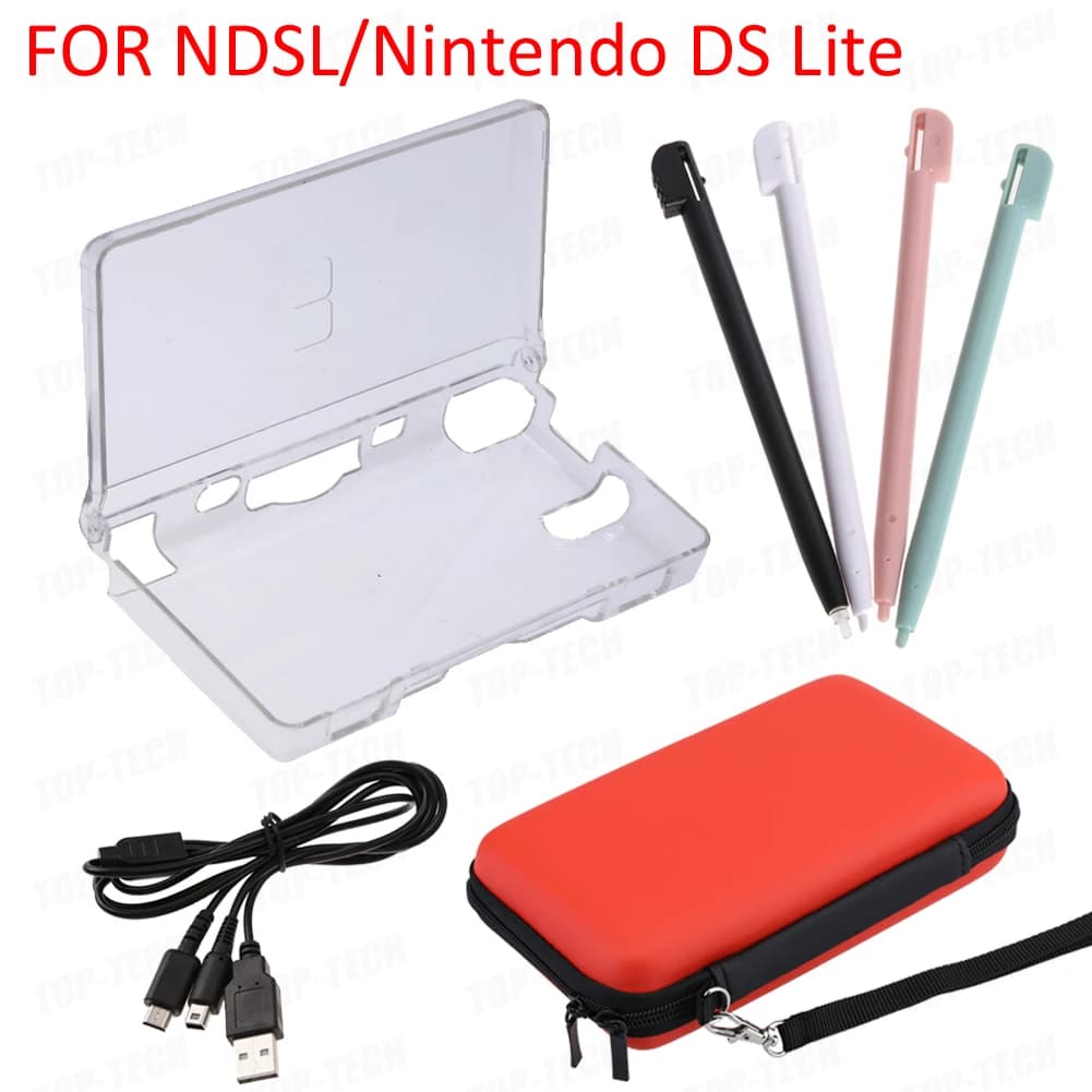 Cover rigida per PC trasparente per accessori per Console Shell antigraffio Nintendo DS Lite