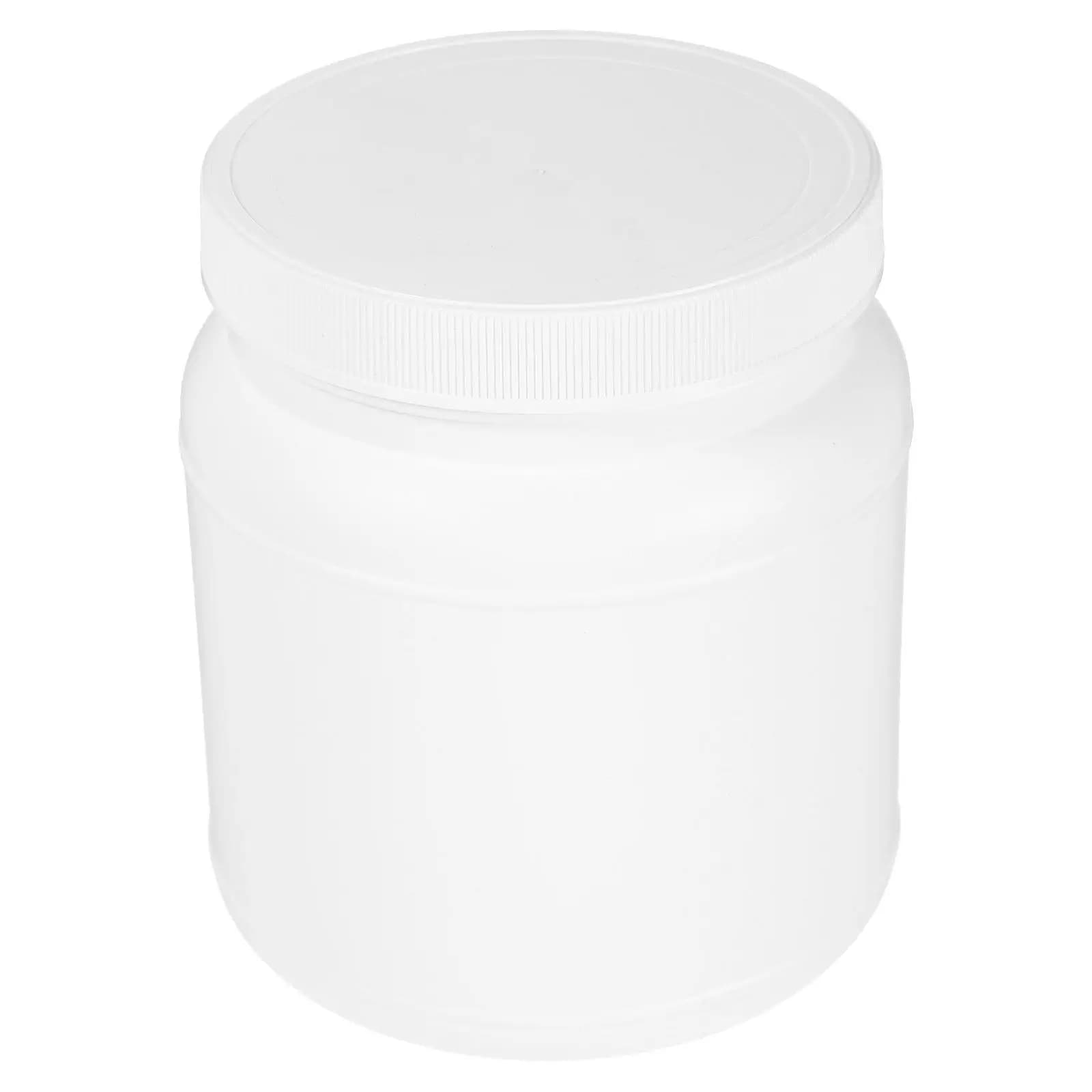 Airtight Sealed Plastic Storage Jar Wide Mouth Design for Powder Milk Protein Coffee Spice Food Storage Kitchen Pantry Container
