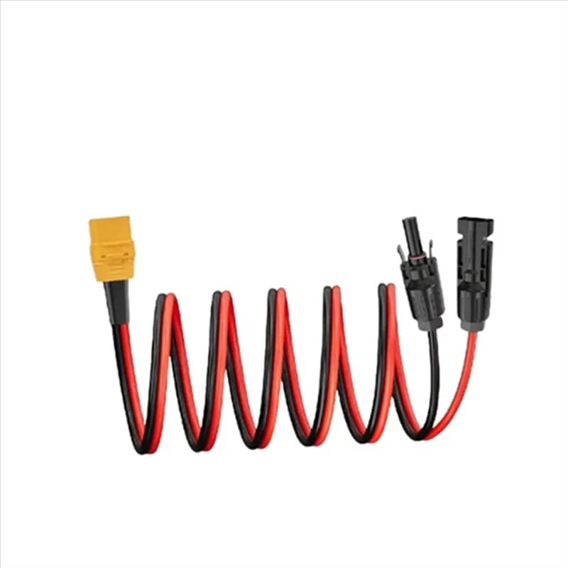 B86B-Connettore da pannello solare 10AWG 2M a XT90 Cavo di ricarica adattatore femmina per drone con batteria al litio per centrale elettrica portatile