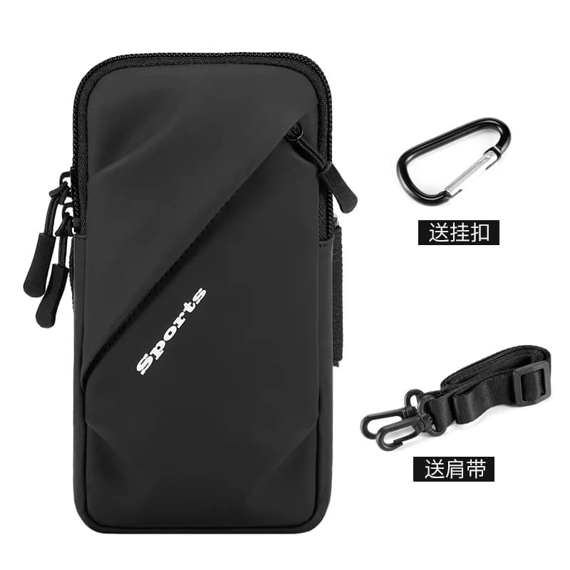 Men's Sports Waist Bag Running Arm Bag For Cell Phone Handbags Mini Shoulder Bags For Men's Shoulder Bags Small Waist Bag 2024