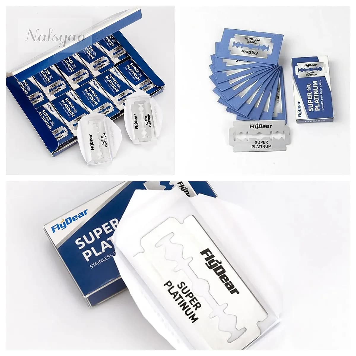 Professional Men Blade Double Edge Shaving 30/100pc Barber Beard Trimmer