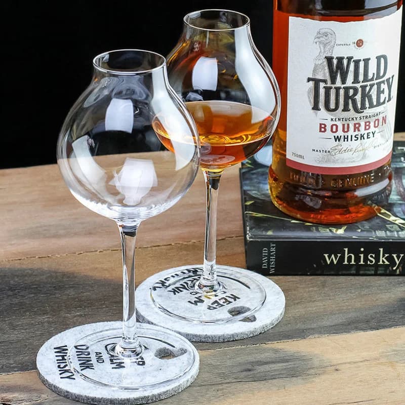 Whisky Boutique Calice di cristallo Tazze Odore Barista Tulipano Scotch Cup Nosing Whisky Chivas Bicchieri Bicchiere da degustazione di vino