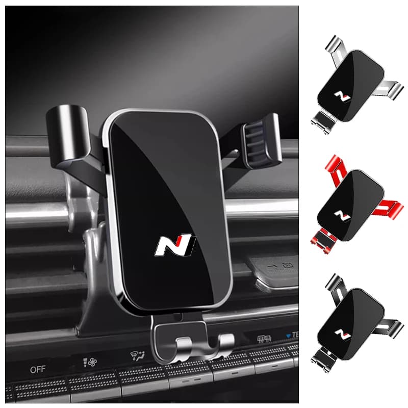 Supporto per telefono per auto Air Vent Moblie Cell Gravity Stand Staffa di montaggio per Hyundai N Line Performance I30 I40 Sonata Elantra Veloster