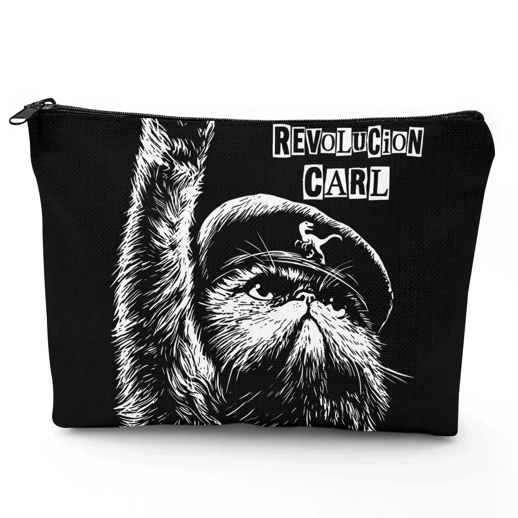 Zlienszus Dungeon Crawler Carl Themed Makeup Storage Pouch - Suitable for Daily Outfits, Travel Storage Bags Fashion Gifts