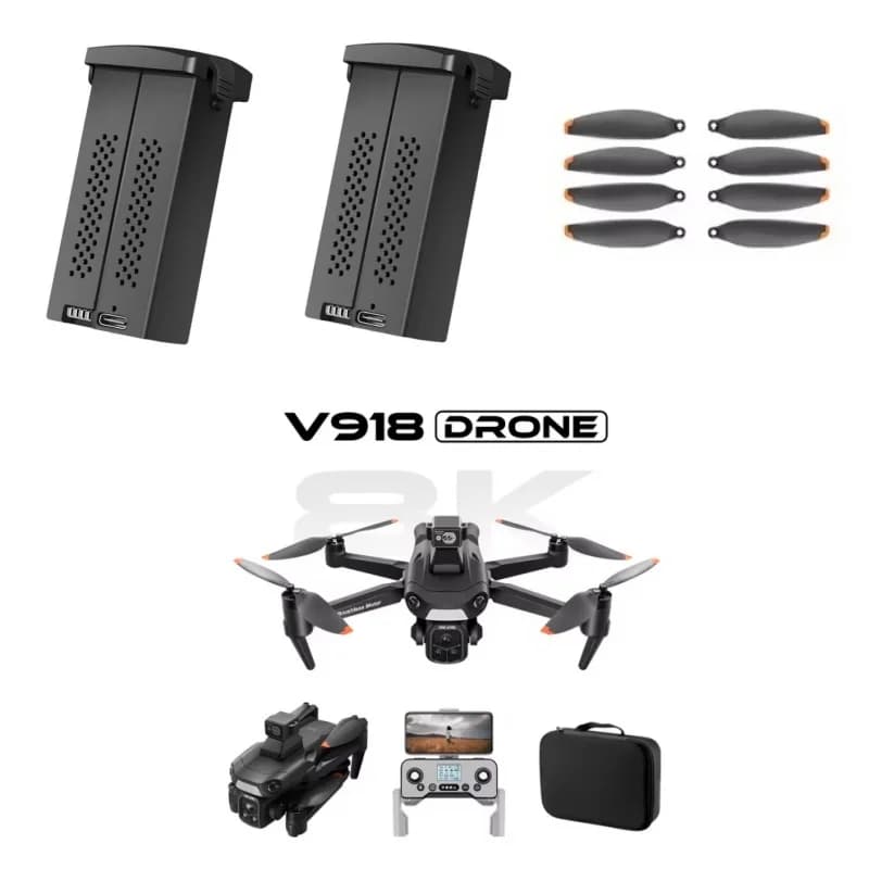 V918 GPS Drone Battery 7.4V 3000mah Battery/Propeller For V918 PRO Drone Battery Blades V918 Dron Parts Toys V918 Drone Battery