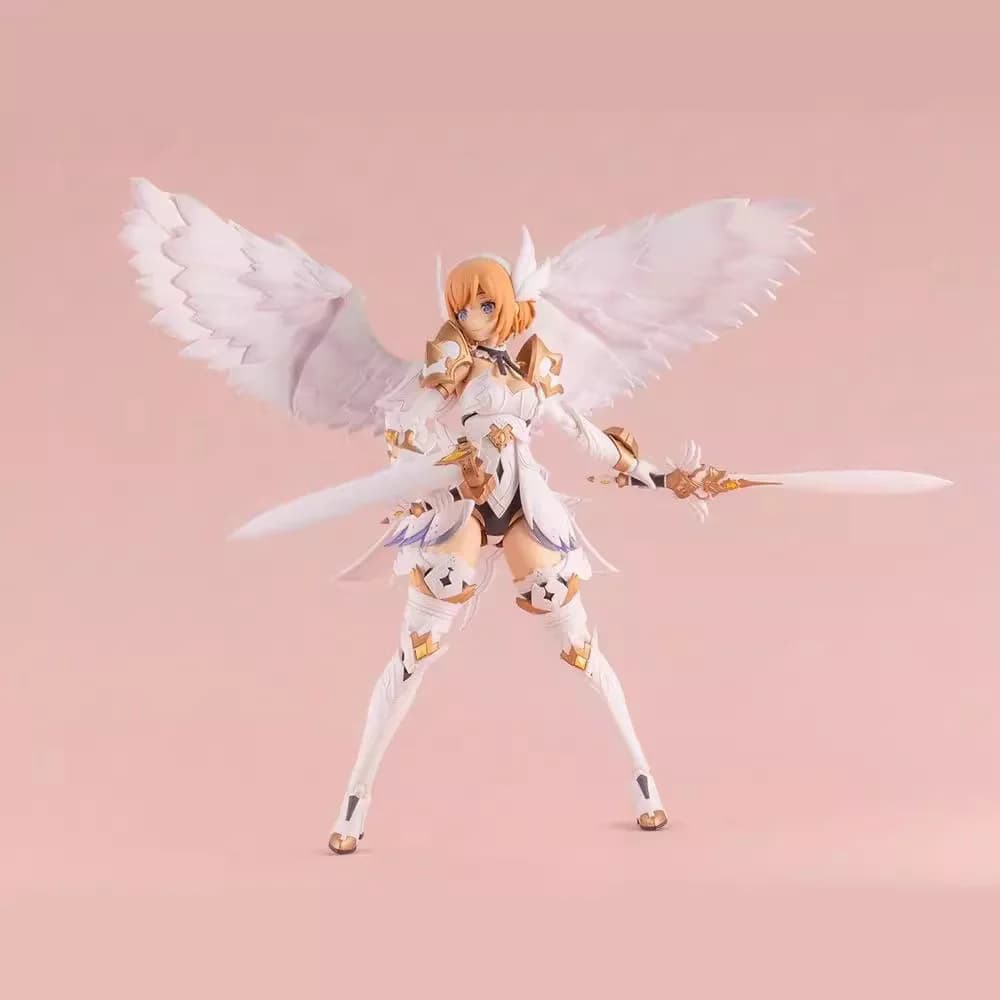 18cm AR001 Lumitiya Alcantaria Angel Robot Handmade Model Action Figure Collectible Model Toy