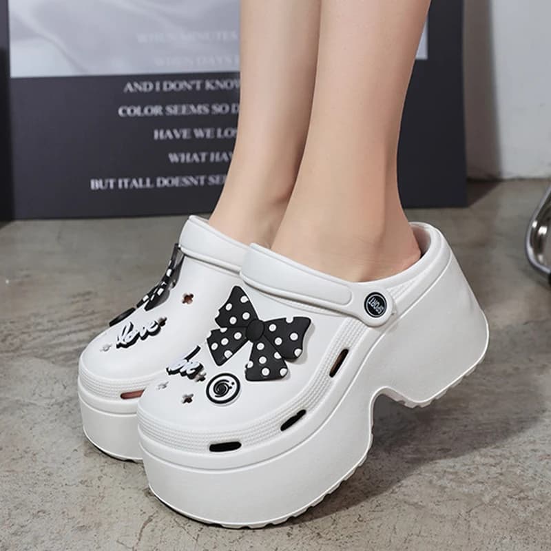 Summer Slippers Women Garden Shoes Fashion Sandals EVA Platform Slides Indoor Bedroom Non Slip Comfortable Woman High Quality