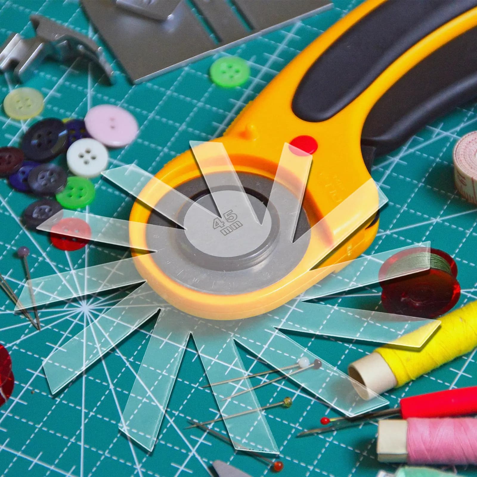 Kit per Realizzare Cestini a Spirale: Modello DIY per Quilting, Progetti di Cucito di Precisione, Organizzazione e Contenitori per Filati