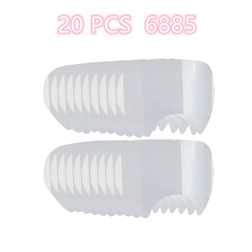 20 pellicole protettive 6885 per maschera antigas 3M 6800 antigraffio PET