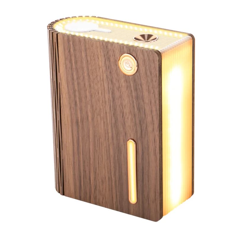Umidificatore Creativo a Forma di Libro, USB, Ultrasonico, per Casa, Camera da Letto, Scrivania, Stile Libro, per Amazon